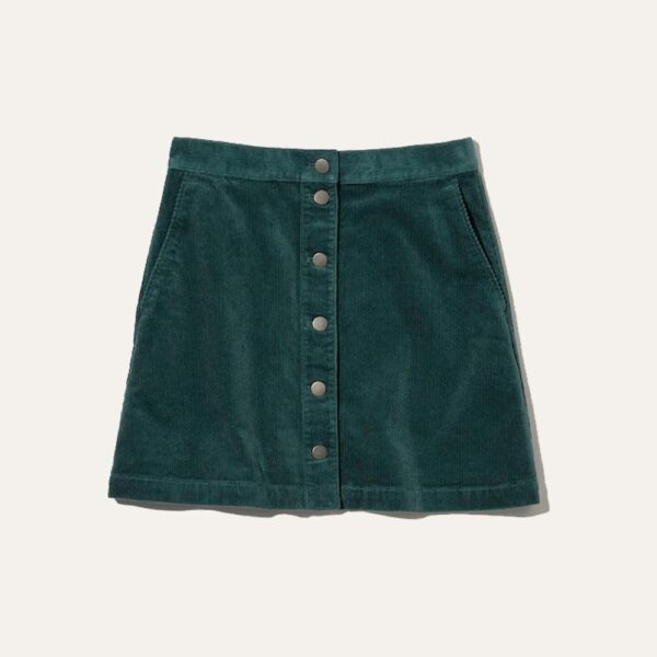 Corduroy Mini Skirt